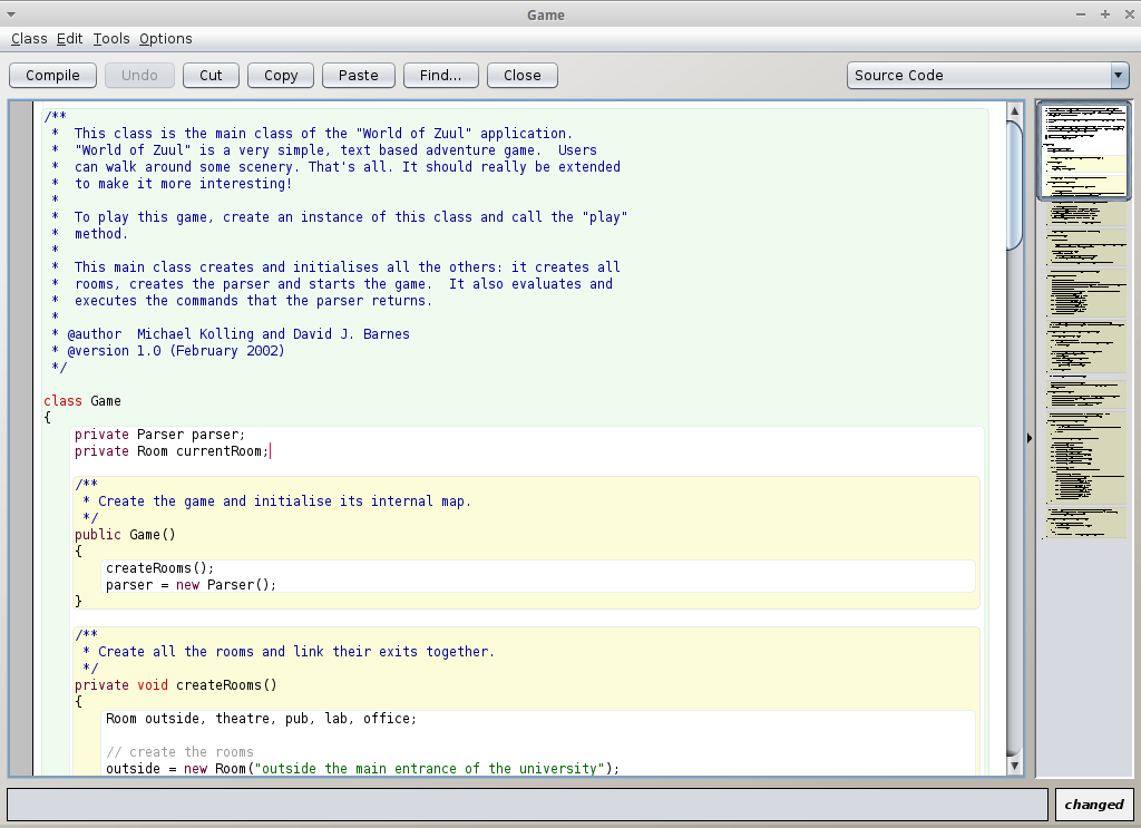 java program in bluej environment for icse