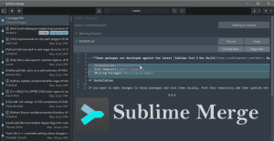 Sublime Merge - A clean code editor by Sublime HQ
