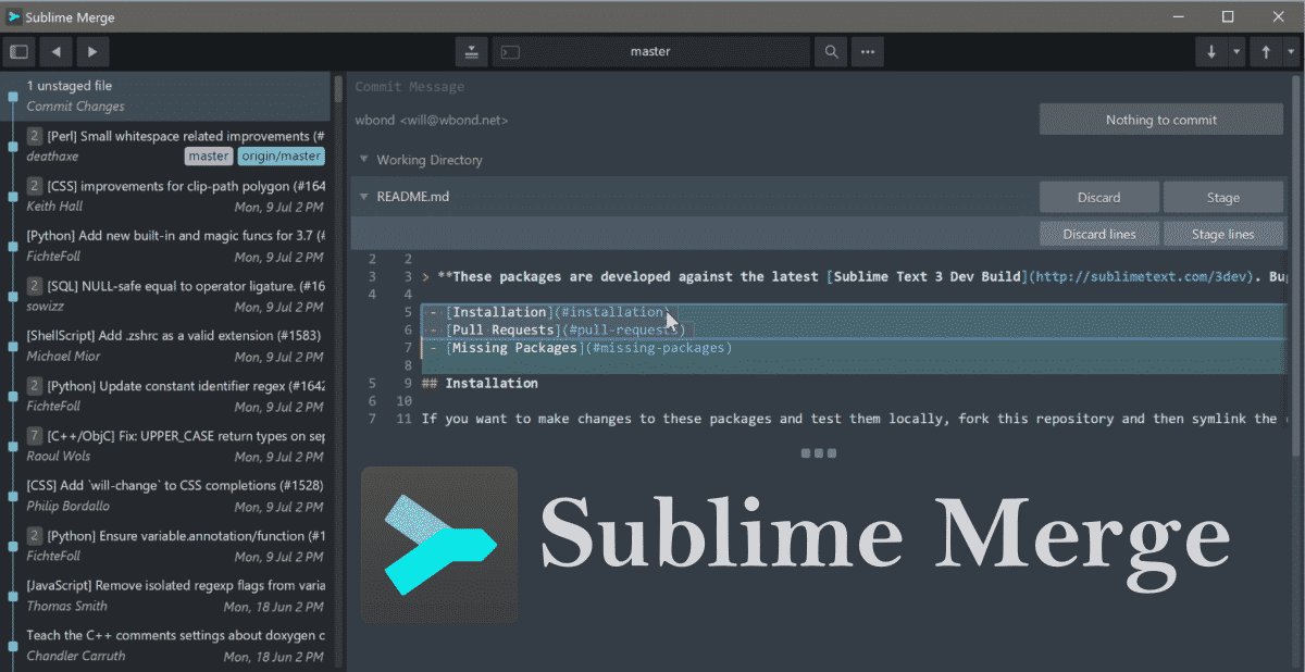 change user sublime merge
