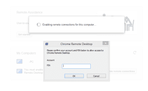chrome remote desktop out of date