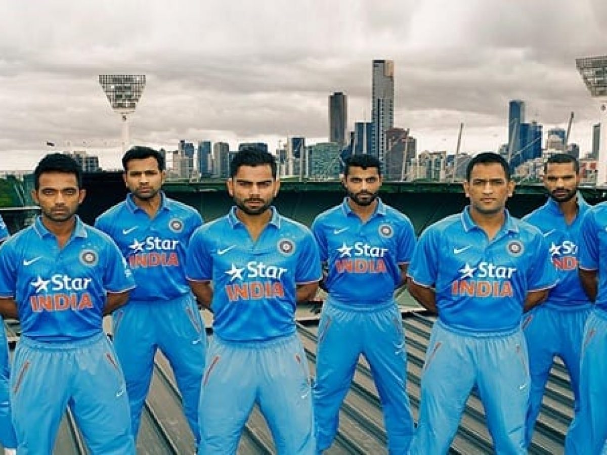 indian cricket team jersey for world cup 2015