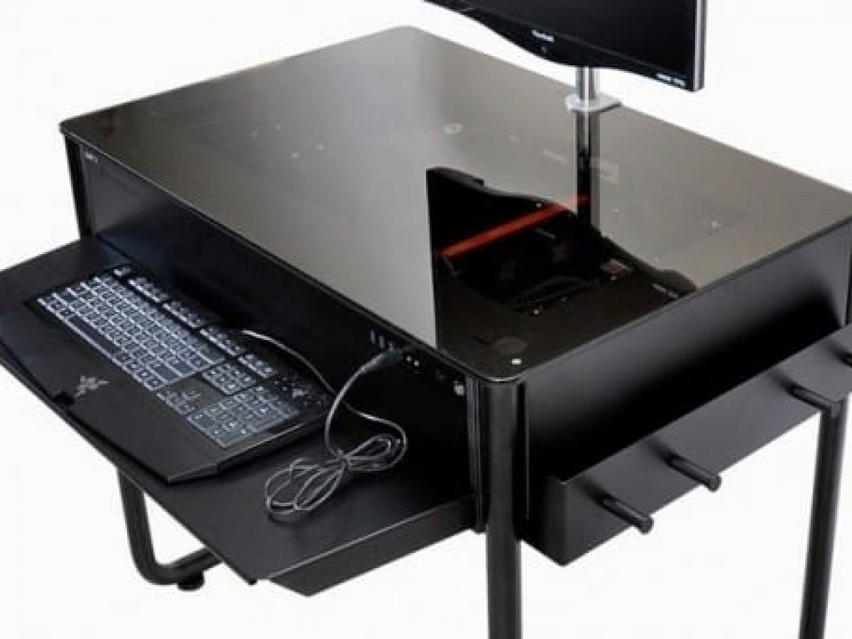 Lian Li S First Standing Desk Can Also Be Your Pc Techworm