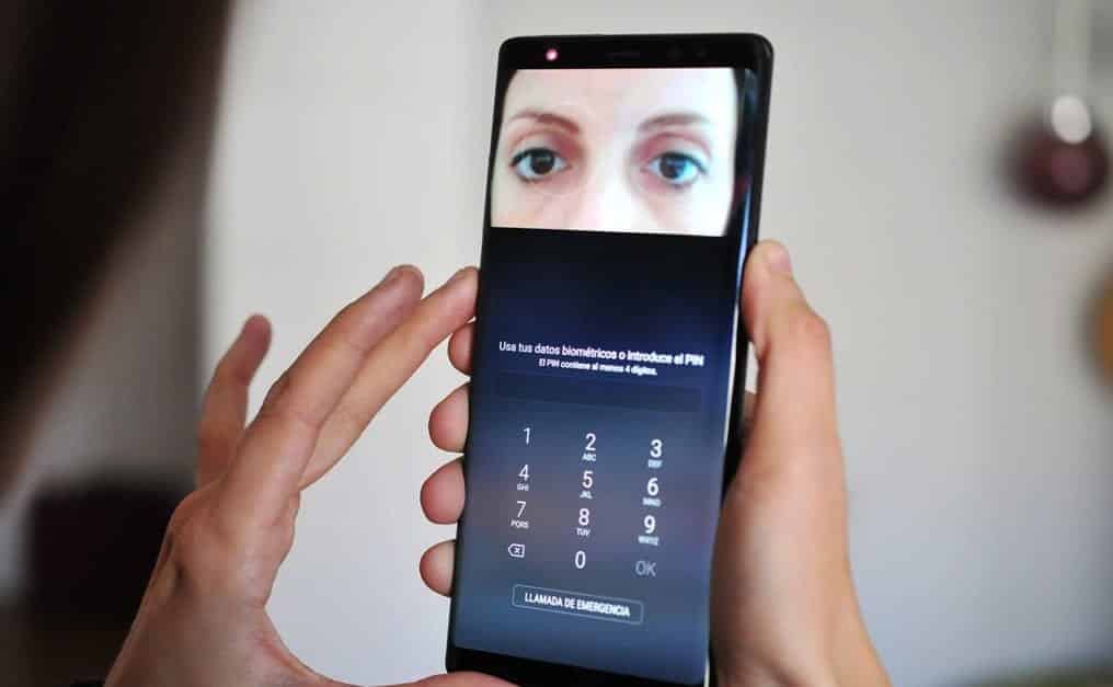 Resultado de imagen para Samsung Galaxy s9 facial recognition