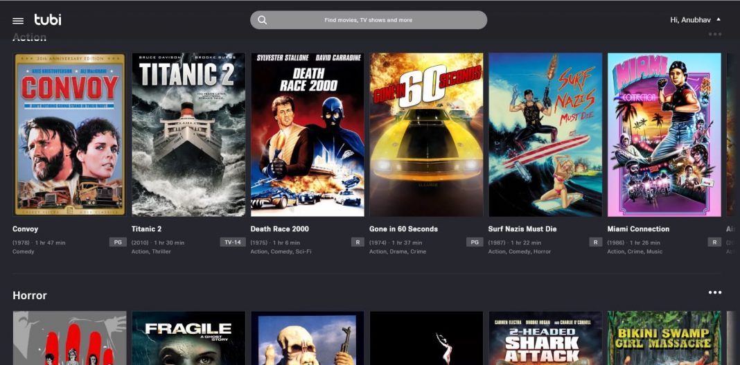 websites for free movies online without downloading