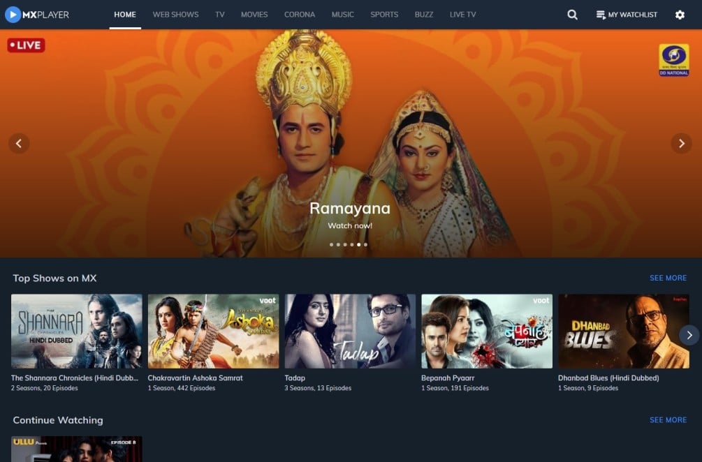 15 Best Sites To Watch Hindi Movies Online For Free In 2022 - 82