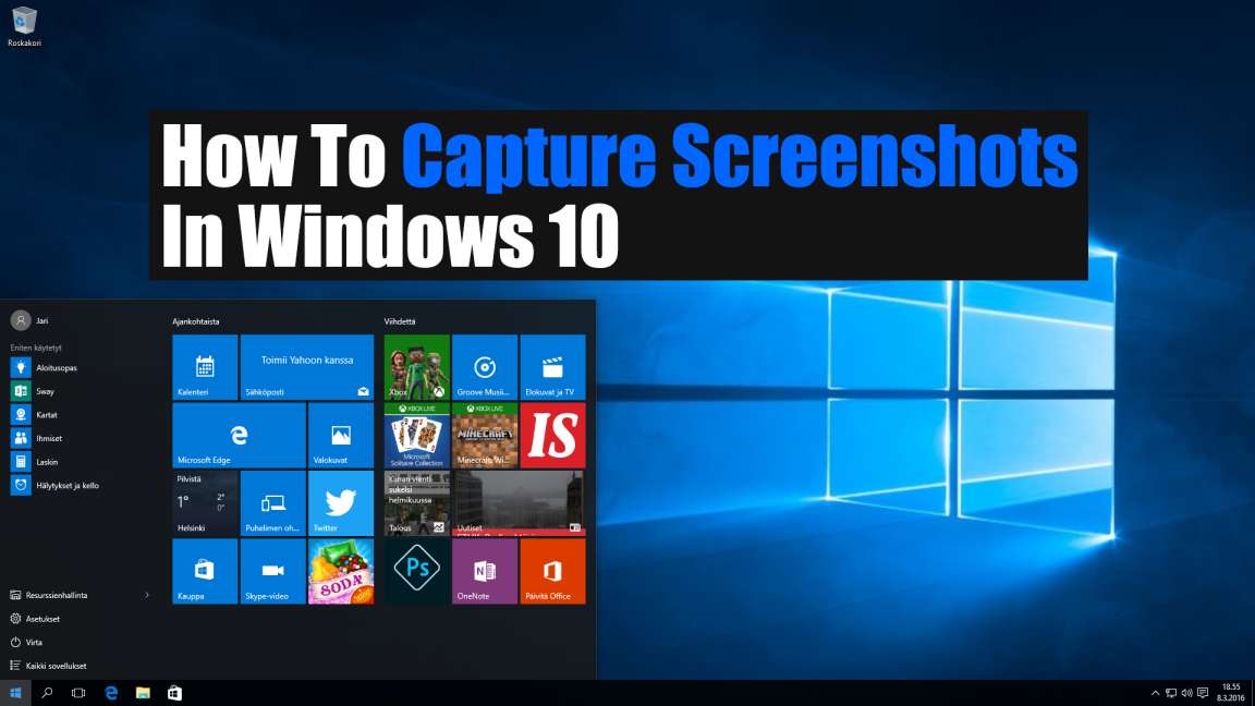 video screen capture windows 10