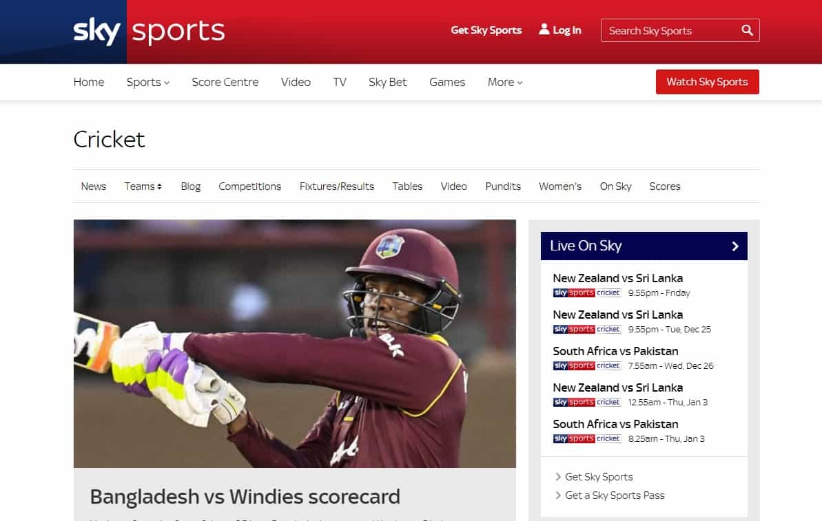 criclive streaming free