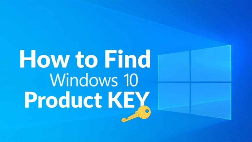 get windows 10 serial key from pc