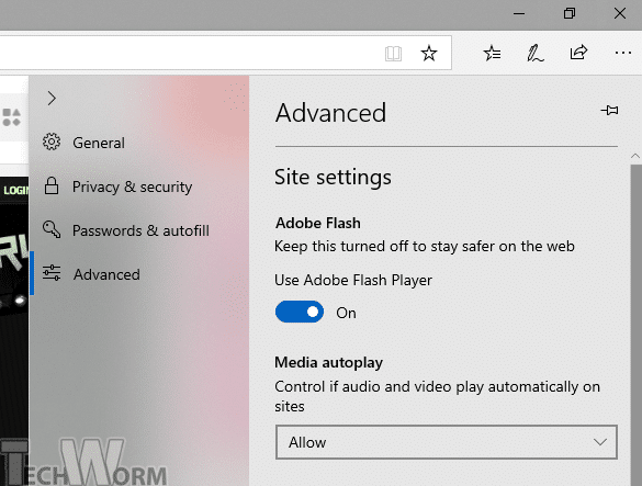 how to unblock adobe flash player on chrome extensions