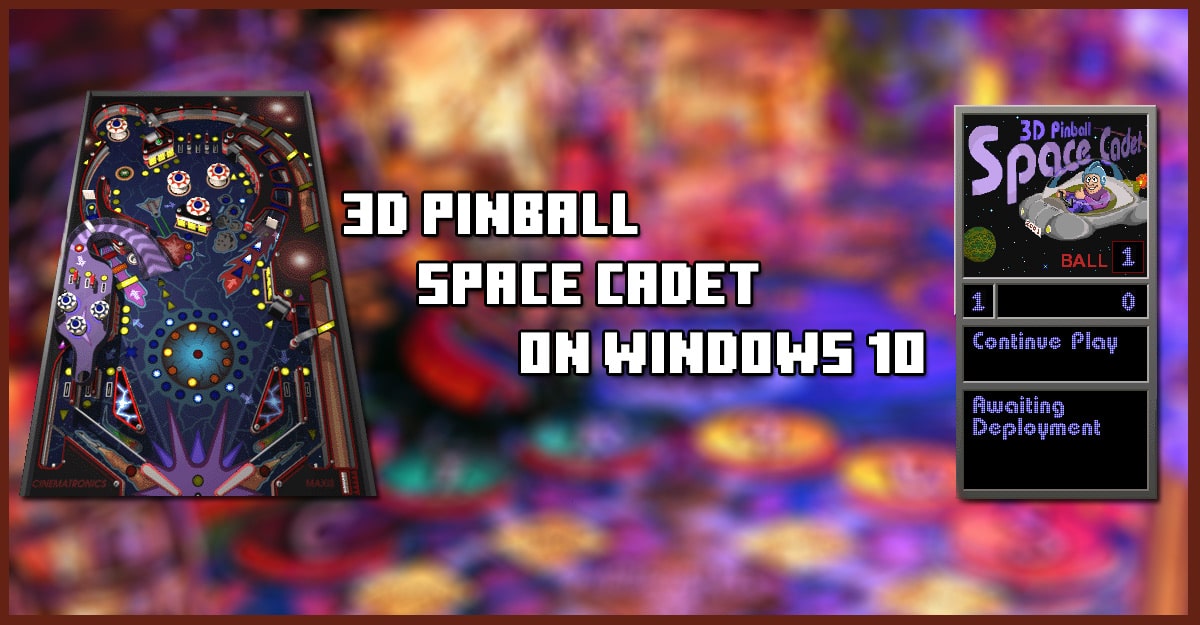 3d pinball space cadet windows xp