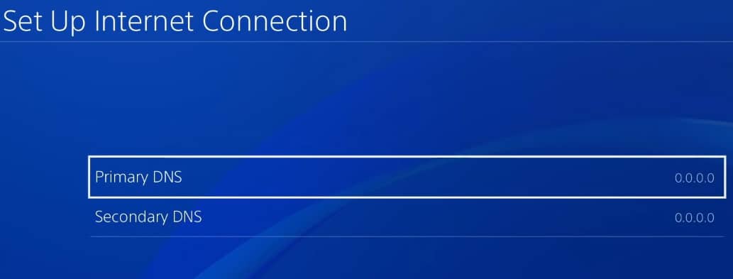 DNS Servers for PS4 & PS5 with Settings in
