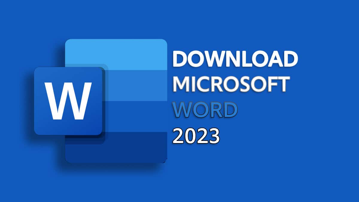 Microsoft Word 2023 Download Cover 