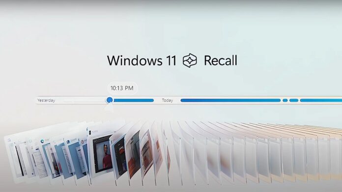 Windows 11 Recall AI