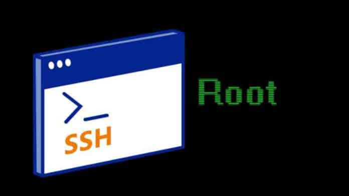 root on ssh